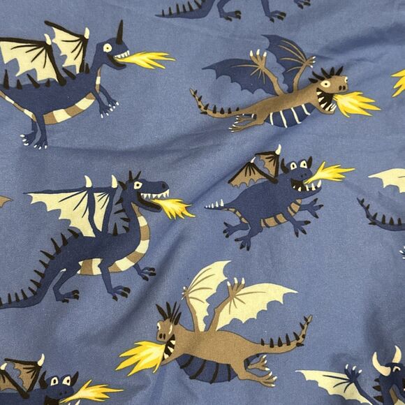 Hatley Size 2T Kids Dragon Coat Rain Oat Jacket Good Blue Warm - Picture 11 of 11